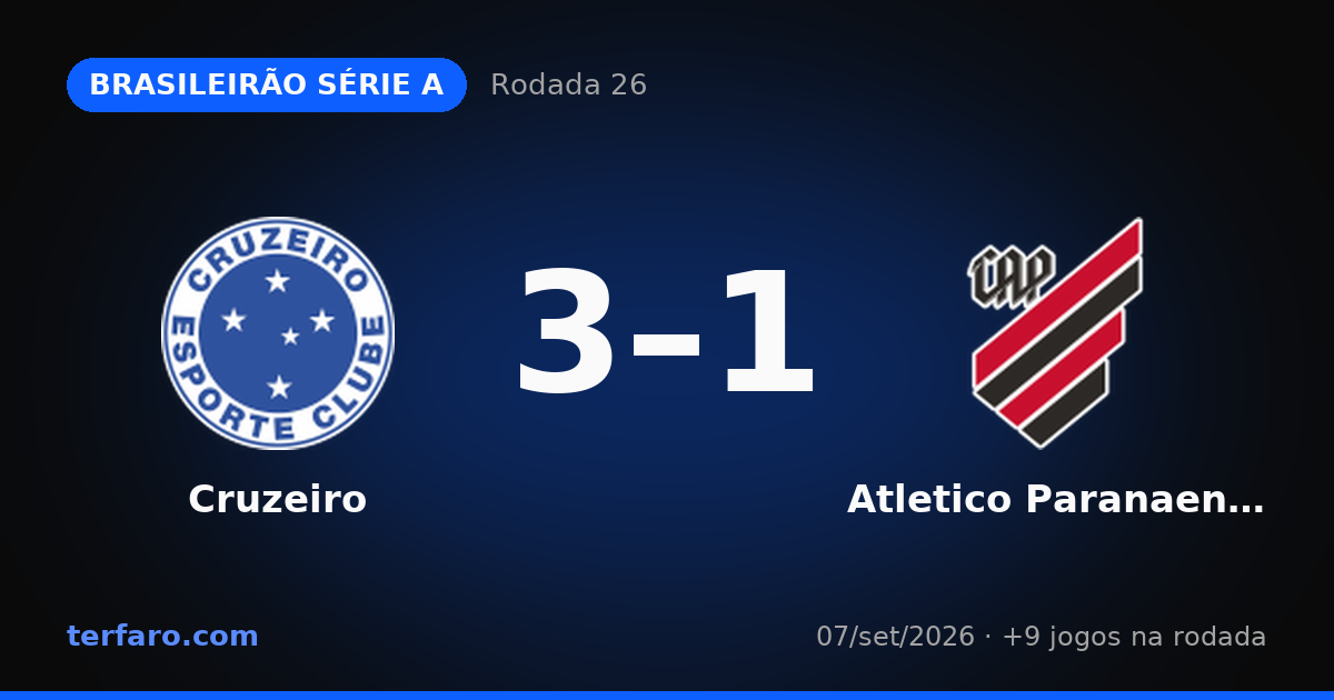 Brasileirão Série A: resultados e destaques da Rodada 26