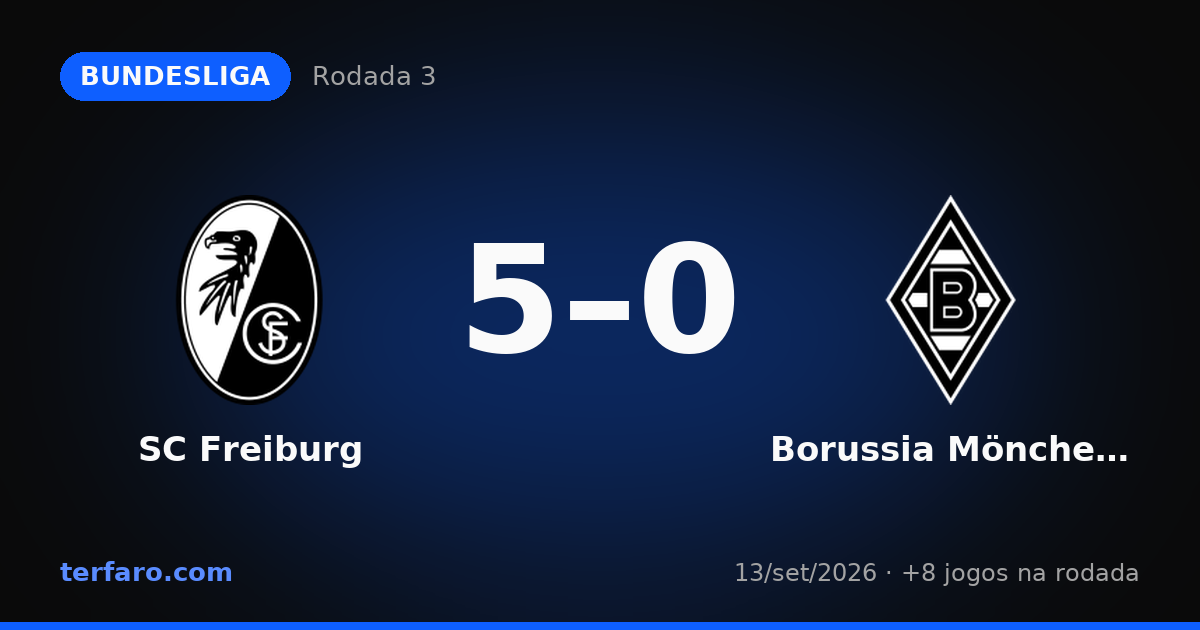 Bundesliga: resultados e destaques da Rodada 3