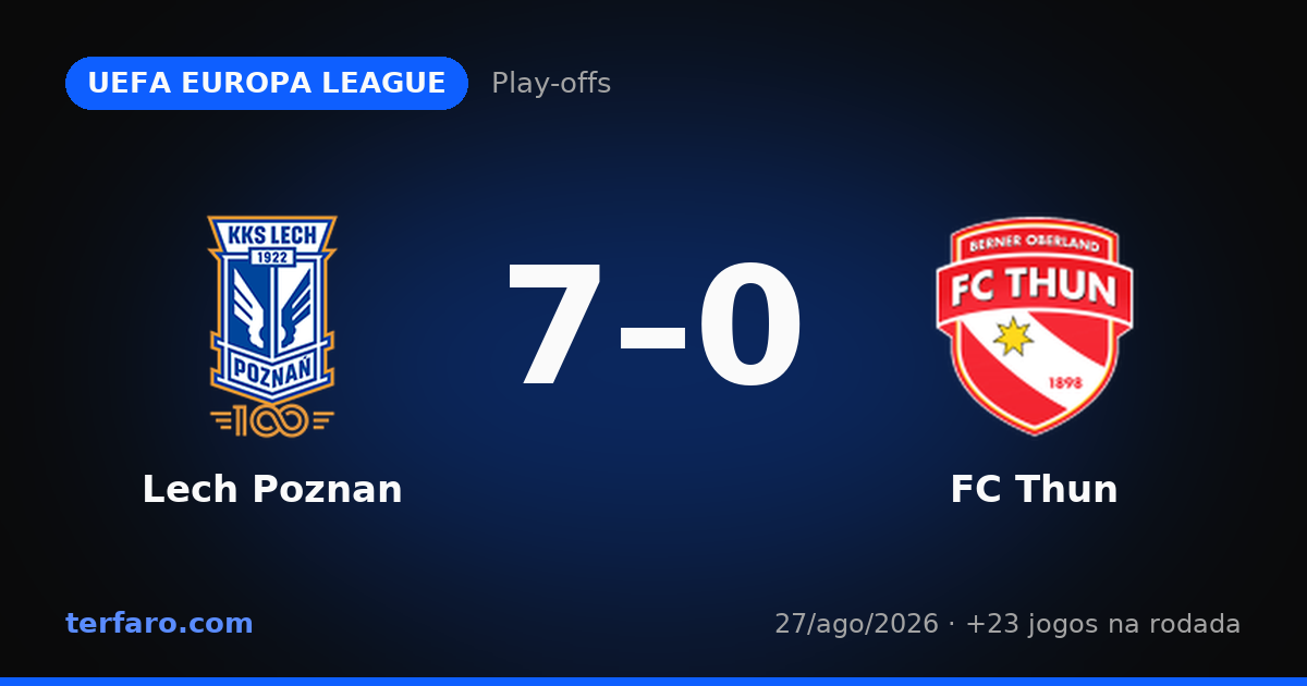 UEFA Europa League: resultados e destaques dos Play-offs