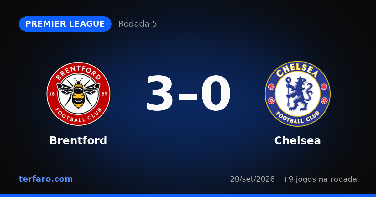Premier League: resultados e destaques da Rodada 5